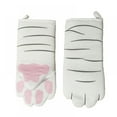 thumbnail image 2 of DABOOM Cat Paw Oven Mitts - Cute Animal Oven Mitts Heat Resistance - Cotton Cat Oven Gloves for Baking & Cooking, One Size - 1 PC, 2 of 7