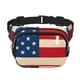 thumbnail image 1 of Balery American Flag Map Mochila Cinturón para Mujeres y Hombres, Bolsa de Cintura Impermeable de Doble Capa con Correa, 1 of 9