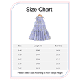 thumbnail image 2 of Kids Girls Clothes Little Girl Floral Dress 6Y Girls Summer Dress 7Y Girls Sleeveless Halter Dress Purple, 2 of 10