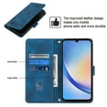 thumbnail image 5 of for Samsung Galaxy A16 5G Crossbody Wallet Case with Card Holder, Flip Folio Book Style Leather Shockproof Protective Phone Cover with Shoulder Strap/Lanyard for Samsung Galaxy A16 5G, Blue, 5 of 9