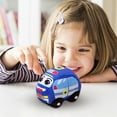 thumbnail image 4 of Soft Plush Police Car Stuffed Toy Super Cute Blue Squad Cars Plushie Excellent Gifts for Kids or Birthday Party 3.5 Inches（Fire Trucks）, 4 of 9