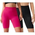 thumbnail image 1 of Pack De 2 Shorts Biker Dama Texturizado Bermuda Mujer Chores, 1 of 4