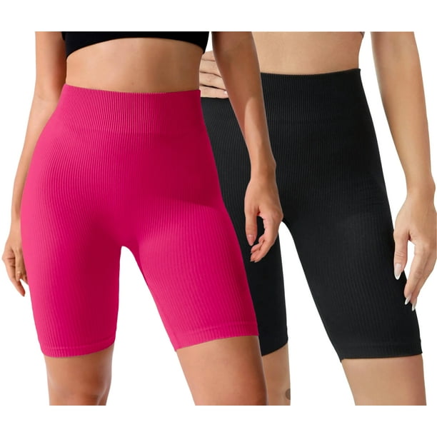 Pack De 2 Shorts Biker Dama Texturizado Bermuda Mujer Chores