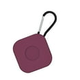 thumbnail image 4 of Tracker Holder Case Anti-lost Silicone Cover Protector with Key Chain Replacement for iOS AirTag  Clear, 4 of 9