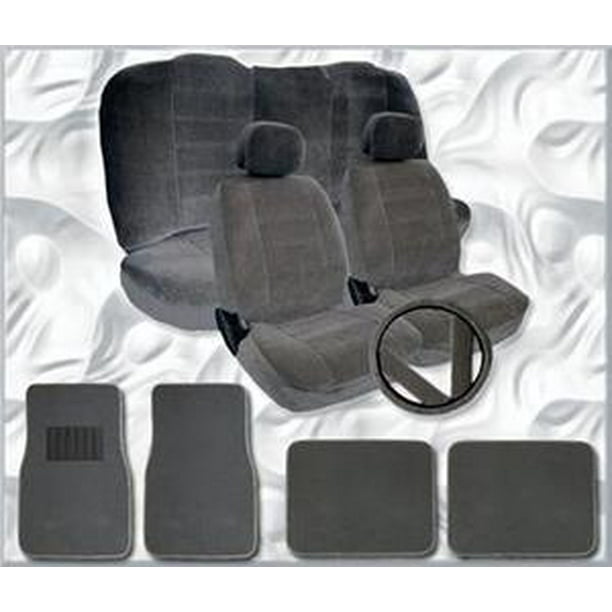 2001 2002 2003 2004 Honda Civic Seat Covers Floor Mats Set ALL FEES INCLUDED!