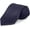 Navy, variant on Ties for Men Classic Necktie Solid Color Smooth Satin Finish