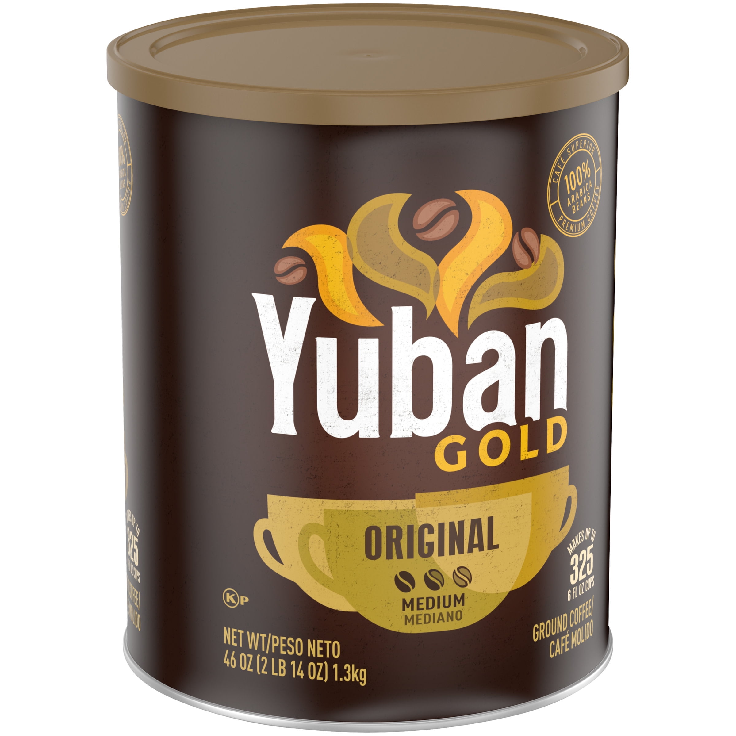 Yuban Gold Original Medium Roast Ground Coffee, 100% Arabica Beans