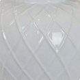 thumbnail image 5 of Livie 20 Inch Temple Ginger Jar - Geometric Design - Dome Lid - Ceramic - White, 5 of 5