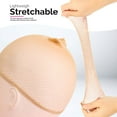 thumbnail image 3 of 4 pieces Light Brown Stocking Wig Caps Stretchy Nylon/Mesh Wig Caps for Women, 3 of 6