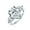 Clear, variant on Bling Jewelry Womens 7CT CZ Pear Shape Solitaire Engagement Ring Side Stones