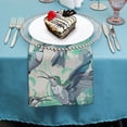 thumbnail image 4 of WYYP Birds Sky Clouds Polyester Dinner Napkin for Dining Table Kitchen Daily Party Housewarming Farmhouse Decor Reusable Machine Washable Fabric for Events 6 PCS, 4 of 7