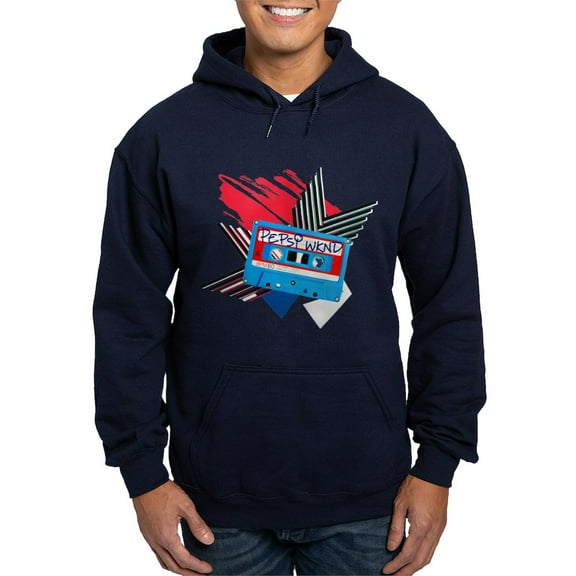 CafePress - Pepsi Flashback Cassette Hoodie (Dark) - Pullover Hoodie, Classic, Comfortable Hooded Sweatshirt