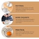 thumbnail image 5 of 2 uds separador de clara de huevo separador de filtro de yema de huevo herramientas de cocina para hornear huevos HOMEMAXS 13488285-MX, 5 of 6