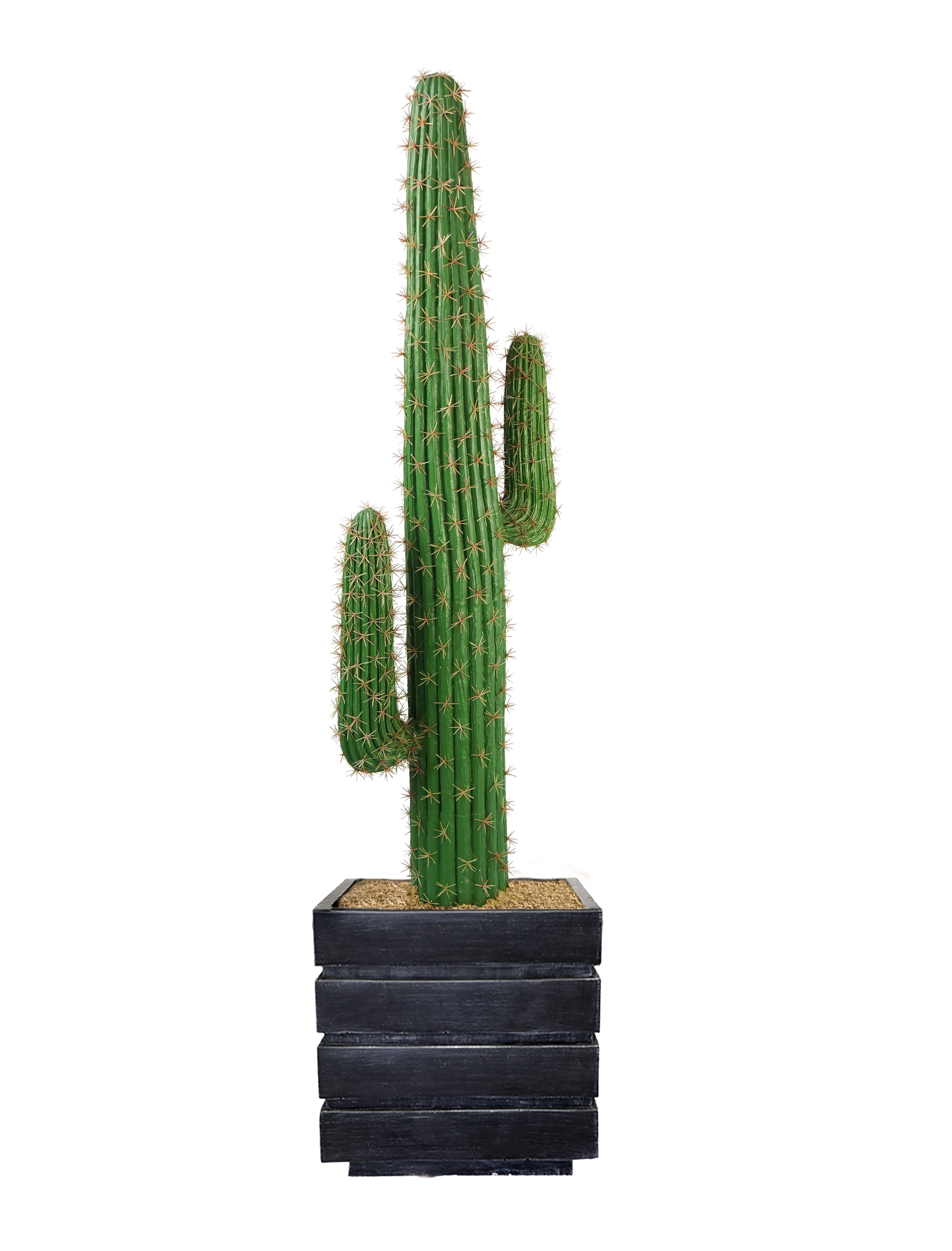 Vintage Home Artificial Faux Plastic 54" Tall Mexican Cactus And