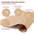 thumbnail image 4 of ELW Belt Blanks Strips/Straps 8/9 oz. 3.2-3.6mm Thickness Size 3-3/4"x72" Full Grain Import Natural Cowhide Vegetable Tanned Leather for Tooling, Engraving, Embossing, Molding, & Dyeing, 4 of 8
