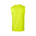thumbnail image 4 of G270 Gildan Adult Ultra Cotton Sleeveless T-Shirt Gildan - Safety Green - S, 4 of 6