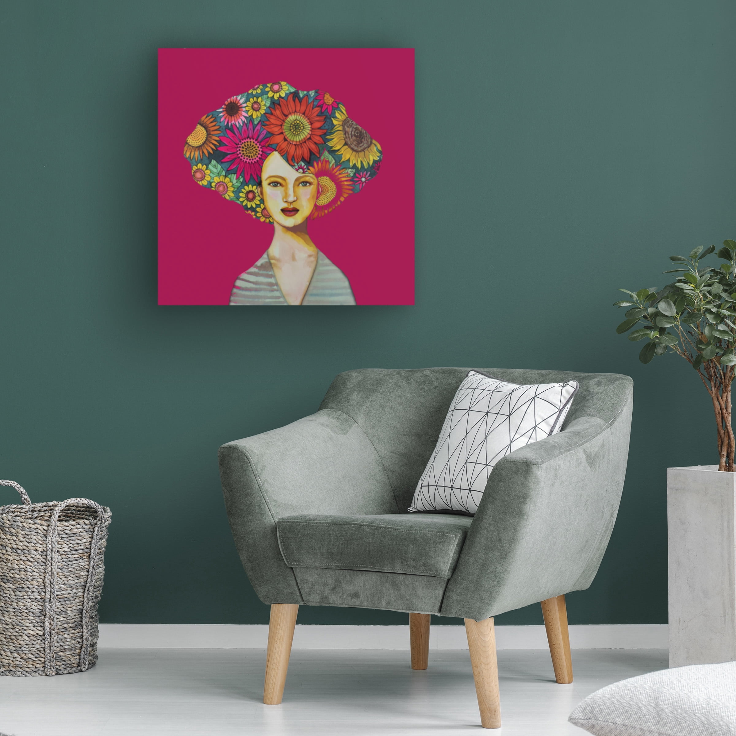 Sylvie Demers 'Tournesols' Canvas Art