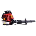 thumbnail image 2 of Floseru 80CC 2 Stroke Backpack Leaf Blower Gas Powered, 900 CFM 206 MPH Powerful Wind, Cruise Control, High-Efficient Commercial Gas Leaf Blower for Yard Lawn Care, Debris Dust & Leaf Cleaning, 2 of 9