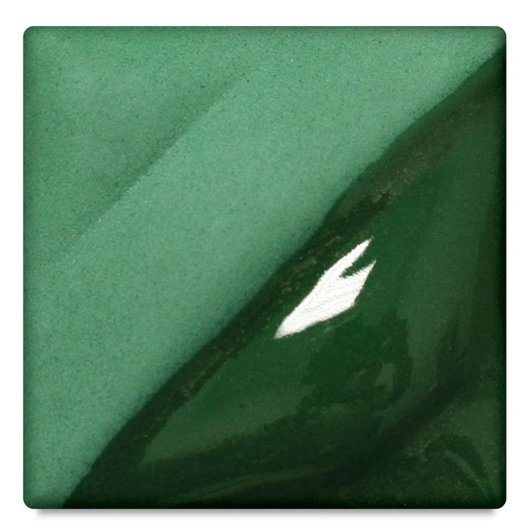 AMACO Light Green Velvet Underglaze - 16 Oz Pint For Ceramics & Pottery (Lead-Free)
