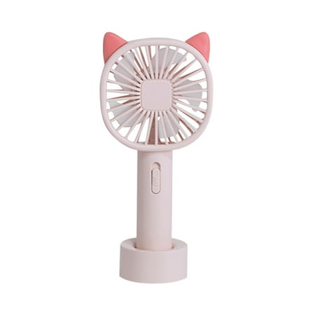 

Mnycxen Portable Handheld Fan Usb Charge Fan Speed Adjustable 2 Speed Hanging Fan