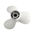 thumbnail image 4 of jinwen Boat Propeller Easily Install Accessories White Repair Part Replacement Outboard, 4 of 9