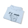 thumbnail image 4 of BBQ Outdoor Cooking Farmer Cow Beef Hoodie, Gifts, Hooded Sweatshirt, 4 of 4