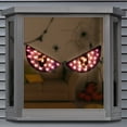 thumbnail image 3 of Northlight Lighted Eyes Halloween Window Decoration - 40" - Purple - Set of 2, 3 of 6