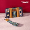 thumbnail image 4 of Wrangler Wristlet Western Wallet Boho Aztec Credit Card Holder for Women, Miso, 4 of 8