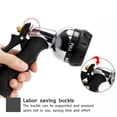thumbnail image 5 of sruoe Garden Hose Nozzle Sprayer, Adjustable High Pressure Water Sprayer, Hose Nozzle Heavy Duty, Rubber Water Nozzle, Outdoor Water Gun for Washing Cars, Garden, Plants, 5 of 7