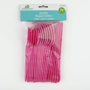 Way To Celebrate Cutlery Pink
