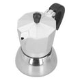 thumbnail image 4 of Cup Moka Pot,180ML 4 Cups Aluminum Coffee Pot Moka Pot Power Packed Performance, 4 of 8