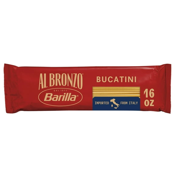 Barilla Al Bronzo Bronze Cut Bucatini Pasta, 16 oz.