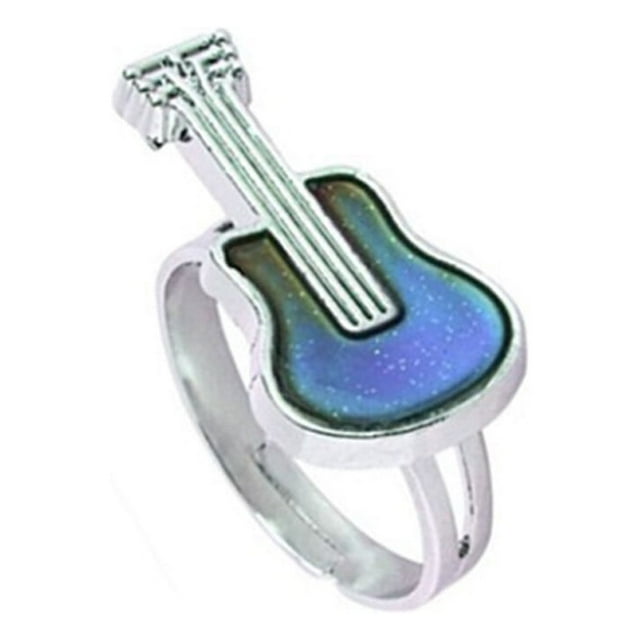 Maoww Mood Rings Unicorn Adjustable Different Styles Not Easy to Break Beautiful Changeable Temperature Jewelry Unique Design Party Guitar