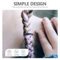thumbnail image 3 of unbranded 12Ud Para Ponytail En Negro Con Elásticas Personalizables, 3 of 8