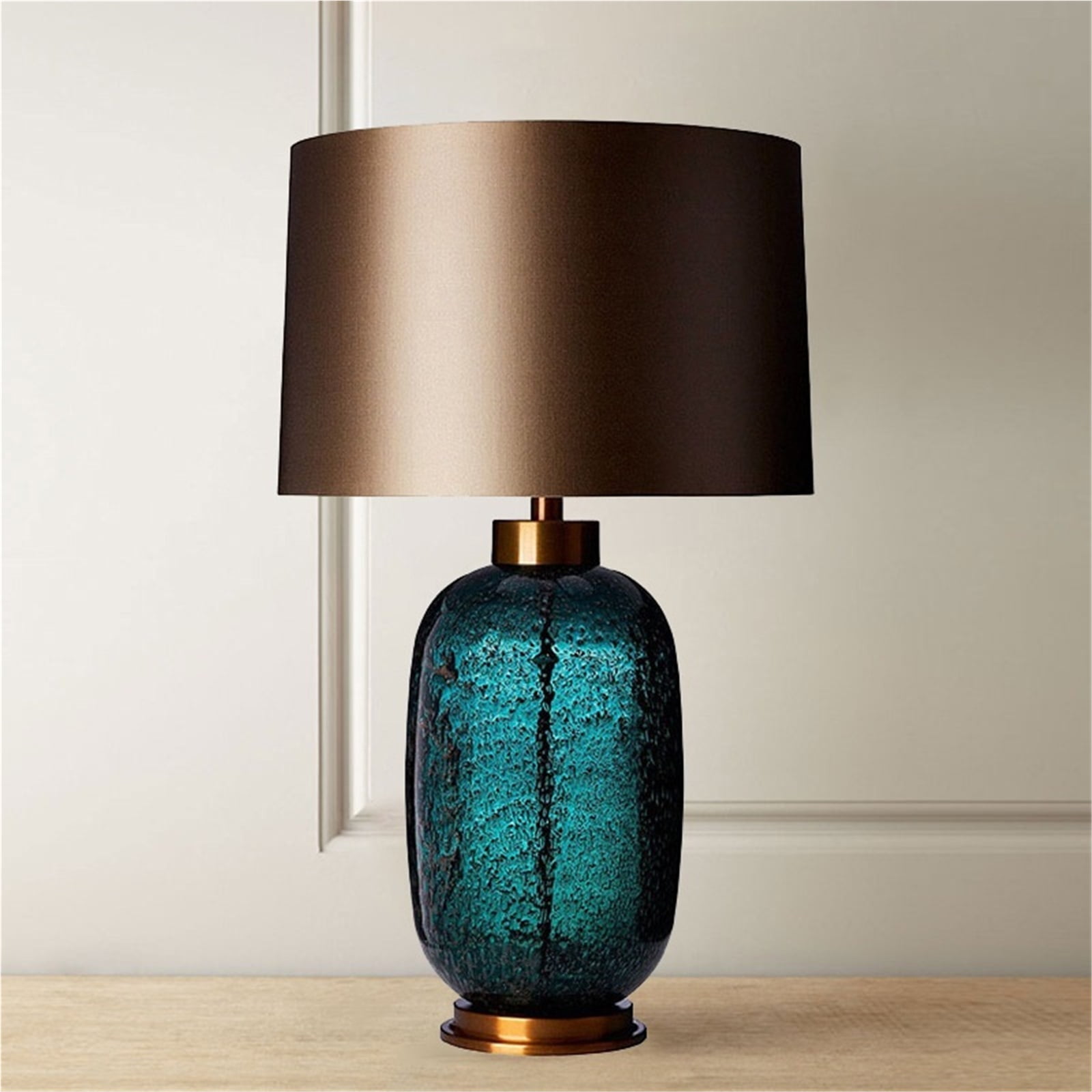 Table Lamps Luxury Glass Bottle Table Lamp Modern Glass Decor Desk Light Nightstand Night Lights