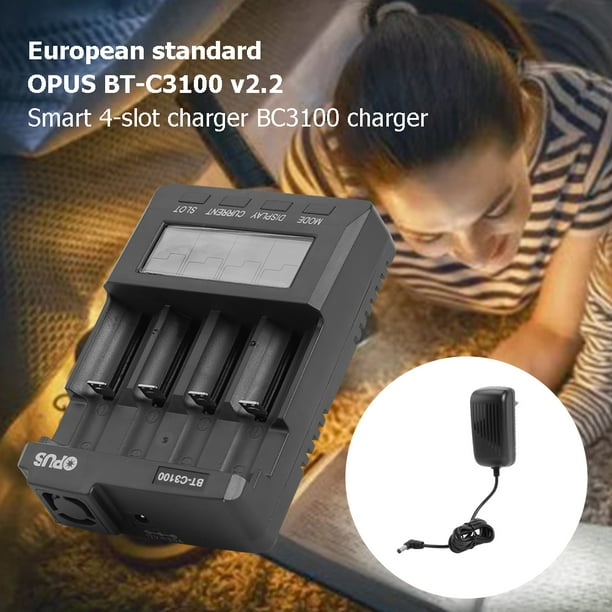 Herramientas Inteligentes BT-C3100 V2.2 Equipo de carga eléctrica 4 modos de trabajo 4 ranuras para oficina en casa