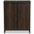 thumbnail image 5 of Pemberly Row Classy 3 Drawer Bedroom Chest Dresser with Metal Round Handles in Espresso, 5 of 6