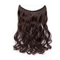 thumbnail image 2 of Fil Invisible Sans Clips Extensions de Cheveux Miracle Secrets Postiches Cheveux Synthétiques Soyeux, 2 of 6
