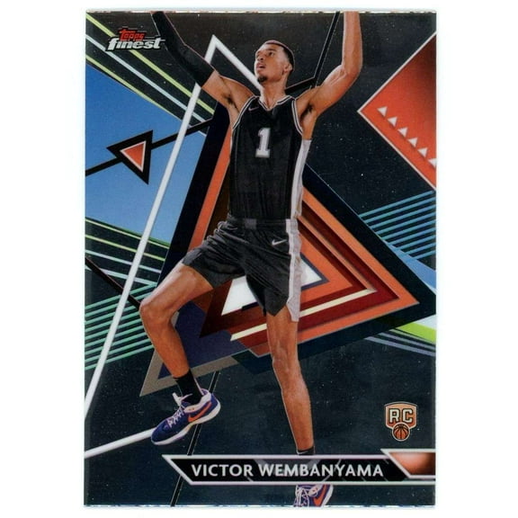 NBA 2023-24 Topps Finest Basketball Victor Wembanyama #197 (Rookie)