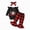 C039-Black, variant on NOLDARES My First Christmas Outfit Newborn Baby Girl Romper Flare Leg Pants Headband Set Fall Winter Clothes,C039-Red