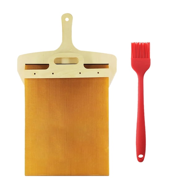 Pala de transferencia de Pizza de paleta de espátula de Pizza práctica de cáscara de Pizza deslizante de madera