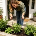 thumbnail image 6 of Metal Peony Grid Cages,17.7"X11.8" Large Flower Support Cages Grow Through Hoop Ring Peony Stakes Garden Plant Support Rings Heavy Duty Plant Braces Peonies Structure for Outdoor Plants Blossoms, 6 of 9