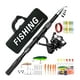 thumbnail image 1 of Combo de caña y carrete de pesca, equipo de pesca, accesorios de pesca, caña de pescar telescópica portátil para pesca al aire libre y Camping 18 m, 1 of 8