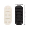 thumbnail image 3 of Wire Clip Power Cord Holder 10 Pcs Clamp Charging Organizer Pick up Cable Clips for Wall, 3 of 6