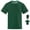 Green, variant on FOPSUFGWFO Men's Short Sleeve T-Shirt Crew Neck Casual Fashion Loose Fit Stripe Print Tops Daily Wear Summer Fall Blouses for Streetwear L