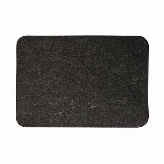 Pig Hand Dryer Floor Mat,17" L,24" W,PK16 GRP7606-BK