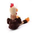 thumbnail image 2 of Suministros para mascotas, pollo de pelea de peluche, juguete de forma divertida, sonido masticable, juguete para perros de autoentretenimiento, 2 of 5