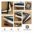 thumbnail image 3 of Gallery 10x35 Picture Frame Black 10x35 Frame 10 x 35 Poster Frames 10 x 35, 3 of 8