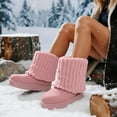 thumbnail image 5 of COM STAR Women’s Winter Snow Boots Mid Calf Warm Platform Flat Outdoor Casual Walking Boots, 5 of 6