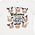 thumbnail image 4 of Inktastic Welcome to the Herd with Cute Black and White Holstein Cows Boys or Girls Toddler T-Shirt, 4 of 5